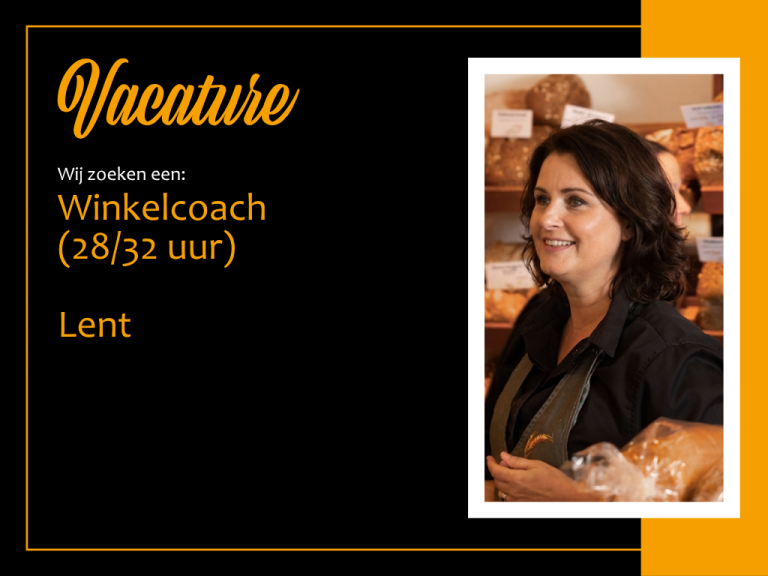 Vacature winkelcoach Lent